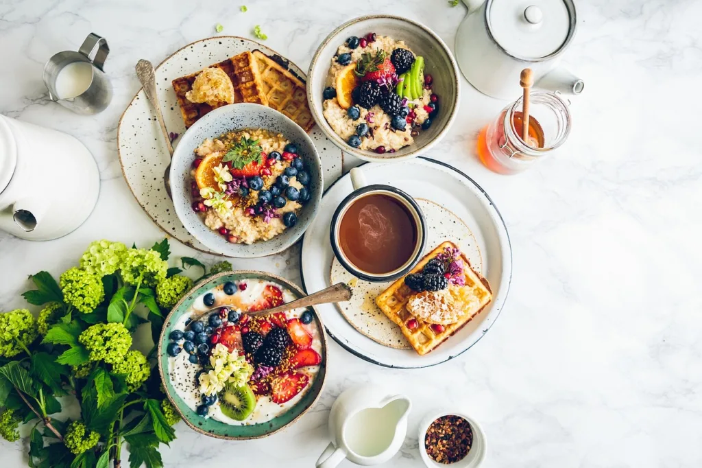 Gut-Brain Axis - food, breakfast, table