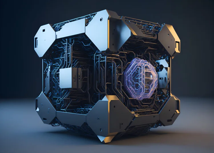 Quantum - ai generated, quantum computer, quantum